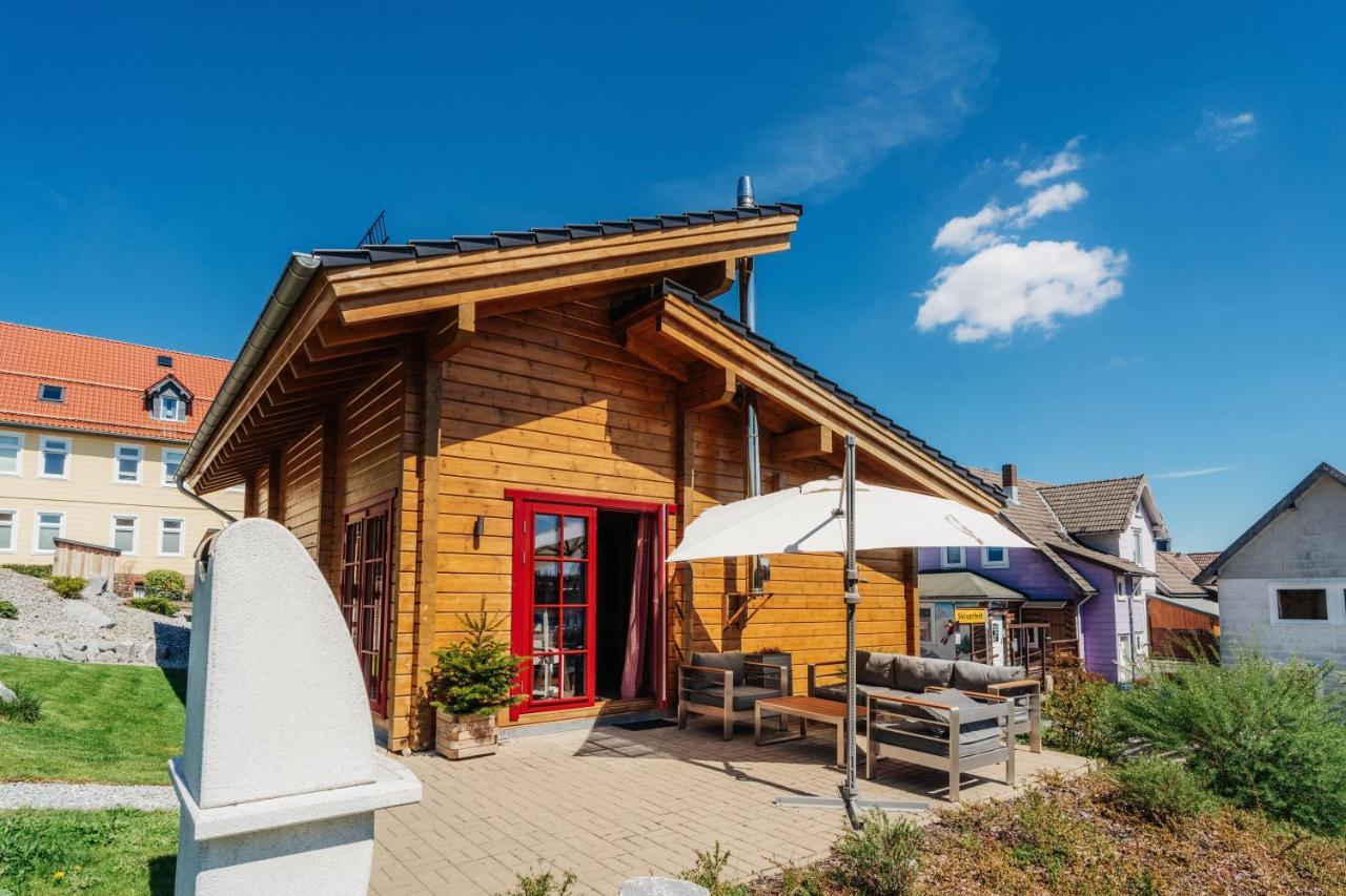 Blockhaus An Der Skiwiese Braunlage Dış mekan fotoğraf