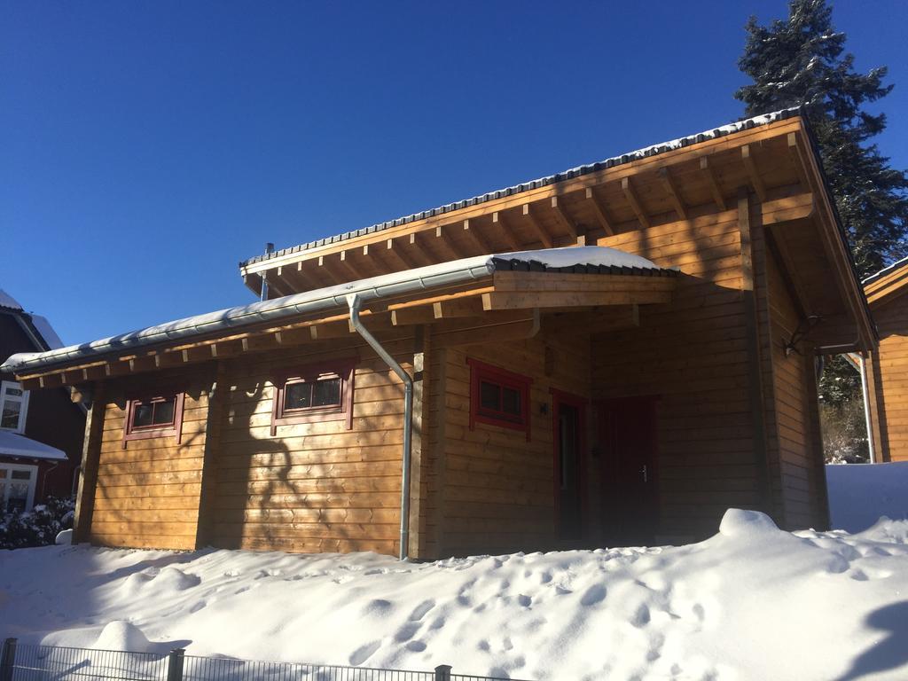 Blockhaus An Der Skiwiese Braunlage Dış mekan fotoğraf